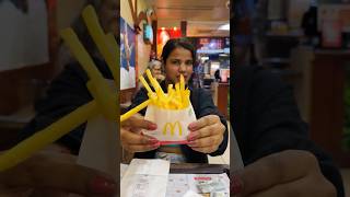 Street VS McDonalds Fries challenge 🤩  Cheap Vs Expensive Fries shorts ashortaday streetfood [upl. by Dove683]