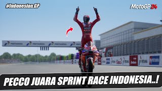 MotoGP Indonesia 🇮🇩 2024❗FB1 SPRINT RACE WINNER MANDALIKA CIRCUIT❗IndonesianGP GAME MotoGP™️24 [upl. by Gavette939]