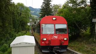 Appenzeller Bahnen  Zahnradbahnen BDeh 44 zwischen Altstädten Stoss und Gais im Rheintal [upl. by Terris43]