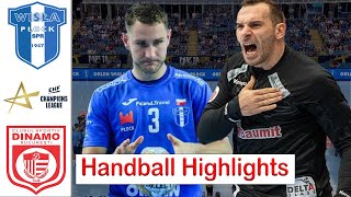 Orlen Wisla Plock 🆚 Dinamo Bucuresti Handball Highlights EHF Champions League 2024 [upl. by Ennaxxor]