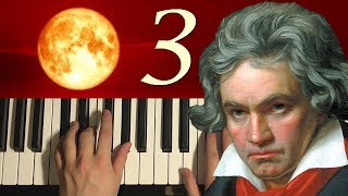 HOW TO PLAY  Beethoven  Moonlight Sonata  3rd Movement Piano Tutorial Lesson [upl. by Cynthie]