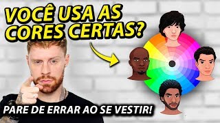 Qual COR de ROUPA combina melhor pra cada TOM DE PELE Você sabe identificar [upl. by Ezmeralda]