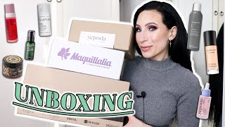 Unboxing Febbraio Look Fantastic Maquibeauty amp Yepoda  Nuovi CODICI SCONTO [upl. by Theresita]