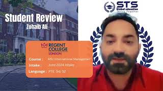 Student Review  𝐙𝐨𝐡𝐚𝐢𝐛 𝐀𝐥𝐢  STS Global Education [upl. by Diao]