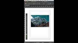 Clipping mask in indesign tutorial adobesoftware adobedesign [upl. by Salsbury]