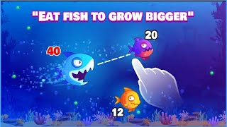 Eat fish get more points and become the master of the game ▶️ Fishdom [upl. by Lewej57]