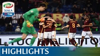 Roma  Fiorentina 41  Highlights  Matchday 28  Serie A TIM 201516 [upl. by Eniamaj]