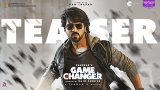 Game Changer Teaser  4K   Ram Charan  Kiara Advani  Shankar  Dil Raju  Shirish  Zee Studios [upl. by Einner]