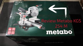 Review Metabo Kappsäge KGS 254 M [upl. by Acinet]