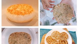 3 types of Weight loss Roti recipe  psyllium husk Coconut powder Roti recipe [upl. by Heiney755]