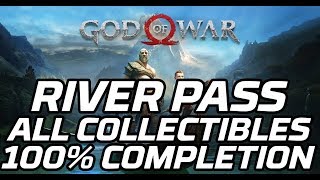 God of War River Pass  All Collectibles Shrines Ravens Artefacts Chests Lore Markers [upl. by Elli401]