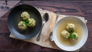 Canederli Italian Bread Dumplings Recipe Knödel [upl. by Celik]