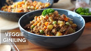 Veggie Giniling Recipe  Vegan Filipino Picadillo [upl. by Ardet]