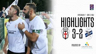 Pro Vercelli 32 Lecco  Highlights [upl. by Sessilu]