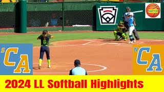 Quartz Hill CA vs Dublin Softball Full Game Highlights  2024 Little League Softball [upl. by Bernelle]