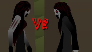 Dark Slendrina vs Dark Evilnessa [upl. by Amber]