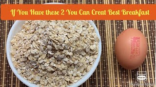 If you have 2 eggs and oats you can make this Best Breakfast Idea Yasar Raja  English subtitles [upl. by Ymaj754]