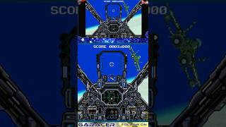 Retro dogfighting on the SEGA Genesis in Air Diver Fun sequence of aerial combat [upl. by Harrus]