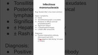 Infectious mononucleosis [upl. by Lennahc128]