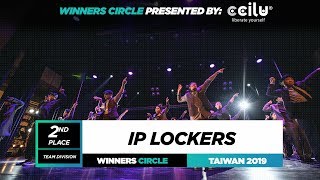 IP LOCKERS  2nd Place Team  Winners Circle  World of Dance Taiwan Qualifier 2019  WODTWN19 [upl. by Henricks902]