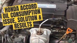 Honda Accord Oil Consumption Burn Issue Solved [upl. by Mallissa]