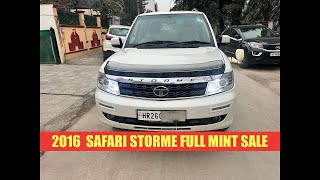 TATA SAFARI STORME 2016 EXTRAORIDNARY STORME SALE TATA STORME SECOND HAND 2016 EX FULL NEW SUV [upl. by Cudlip]