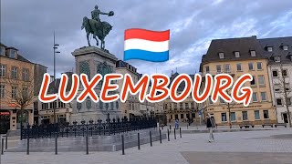 LUXEMBOURG 🇱🇺 Luxembourg city tour। Worlds Richest country ।4K Europe tour [upl. by Nickles]