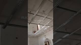 Gyproc Gypsum ceiling shorts trending viralshorts falseceiling gypsum ceilingdesign [upl. by Fenton]