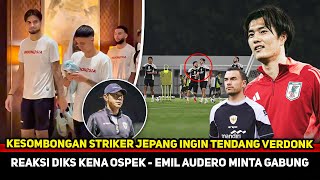 BELUM MULAI SUDAH SOMBONG Jepang umbar masalah ke TimnasKevin Diks kena ospek Audero minta gabung [upl. by Picco]