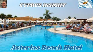 Asterias Beach Hotel Ayia Napa Cyprus  2024 Tour [upl. by Ydieh]