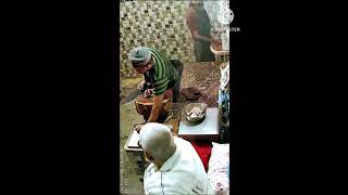 Amazing chicken cutting skills  chicken cutting in India meatwala chickencutting [upl. by Aridan]