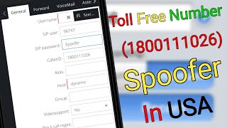 Call anyone from any number  How to Spoof Your phone Number  Toll Free number Spoof  SpreadYt [upl. by Tocs]