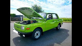 Wartburg 353 S  erste Proberunde [upl. by Eidnew]