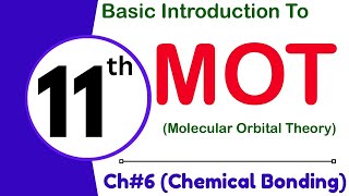 Molecular orbital Theory  MOT  Basic introduction  11th class chemistry  chno6 [upl. by Kudva]