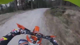 KTM 250 EXC Enduro trening slo [upl. by Novad]