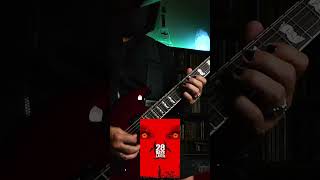 28 DAYS LATER THEME  GUITARBASS  XENÖ johnmurphy moviethemes metal heavymetal shorts [upl. by Nayrda]