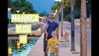 OUR HOLIDAY TO ALCUDIA MAJORCA 1  FAMILY TRAVEL VLOG [upl. by Orlanta]