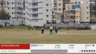 Live Cricket Match  MG ROAD BANGLORE vs JAYANAGAR Stallion  23Sep24 0930 AM 15 overs  JOYALUKK [upl. by Nolaf]