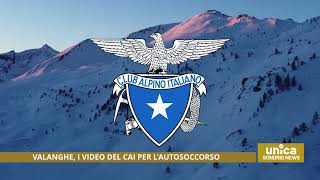 Valanghe i video del Cai per lautosoccorso [upl. by Enileuqkcaj]