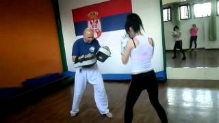 AKADEMAC  Boks Kikboks Klub  trening  httpakademackikboksrs [upl. by Antonio229]