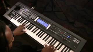 Roland GW8 Workstation Overview [upl. by Leinahtan]