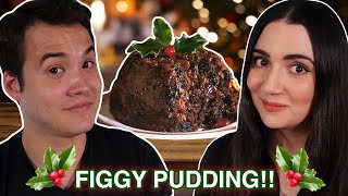 We Followed An 1840s Figgy Pudding Recipe [upl. by Karlee595]