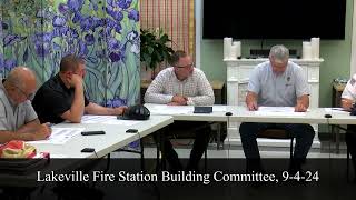 Lakeville Fire Station Building Committee 9424 [upl. by Aerdnael]