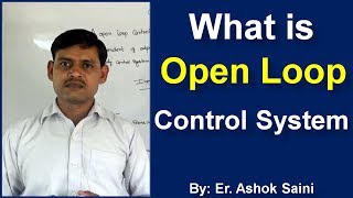 Open Loop Control system  What is Open Loop Control system in Hindi [upl. by Addis]