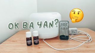 Review Lazada Diffuser and Shopee Essential Oils Affordable [upl. by Asilehc360]