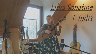 Ieva Baltmiskyte plays quotIndiaquot from quotLibra Sonatinequot by Roland Dyens [upl. by Nyliuqcaj789]