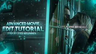 • How To Make This ADVANCED MOVIE EDIT on After Effects  step by step tutorial • [upl. by Cristiona425]