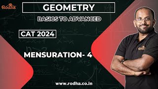 Mensuration 4  CAT Preparation 2024  Geometry  Quantitative Aptitude [upl. by Knobloch53]