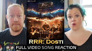 RRR Dosti Full Video Song Reaction HemaChandra MM Keeravaani Jr NTR Ram Charan SS Rajamouli [upl. by Blanchette]