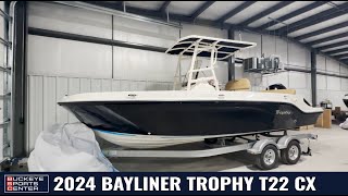 2024 Bayliner Trophy T22 CX Boat Highlight [upl. by Anele708]